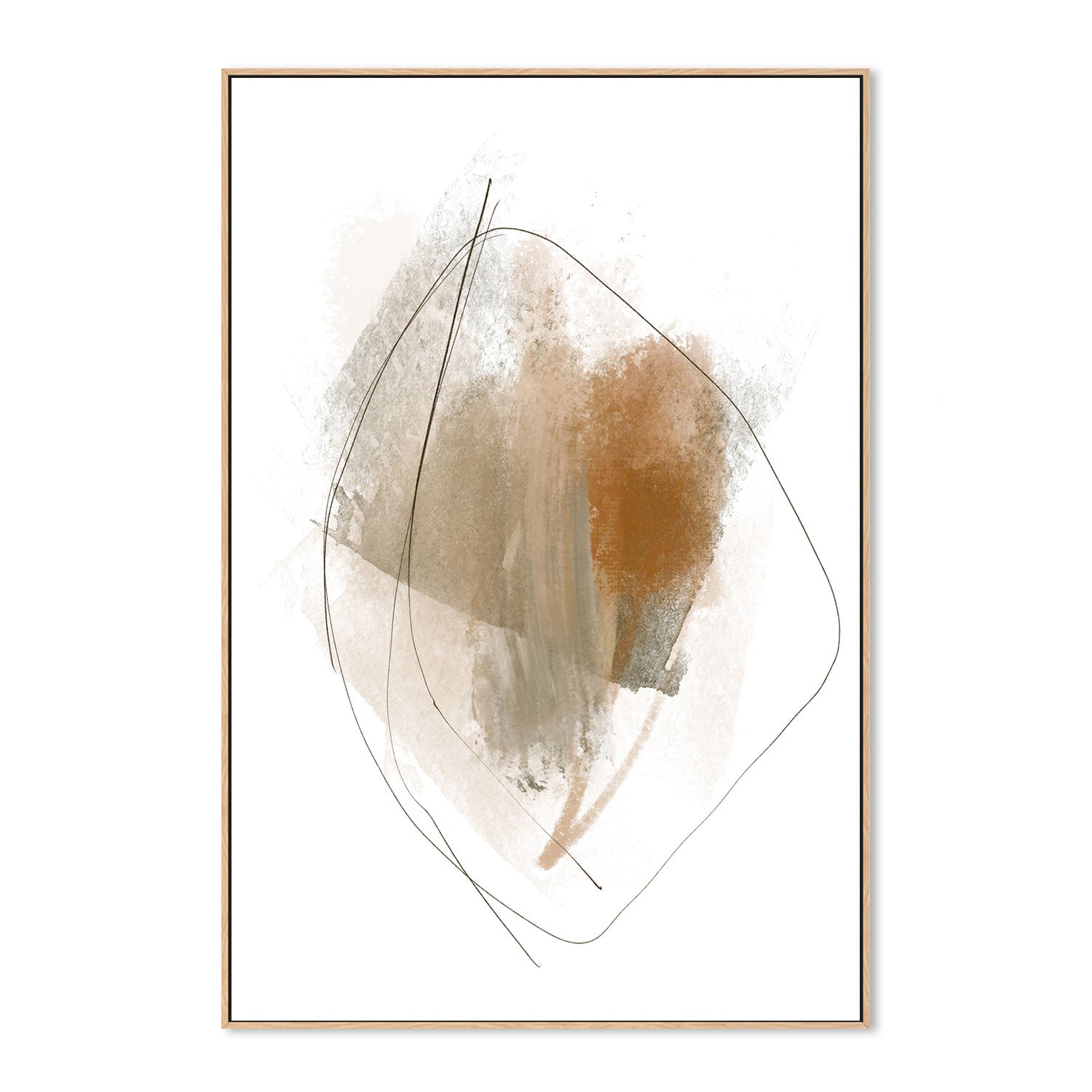 wall-art-print-canvas-poster-framed-Bound In Brown-GIOIA-WALL-ART