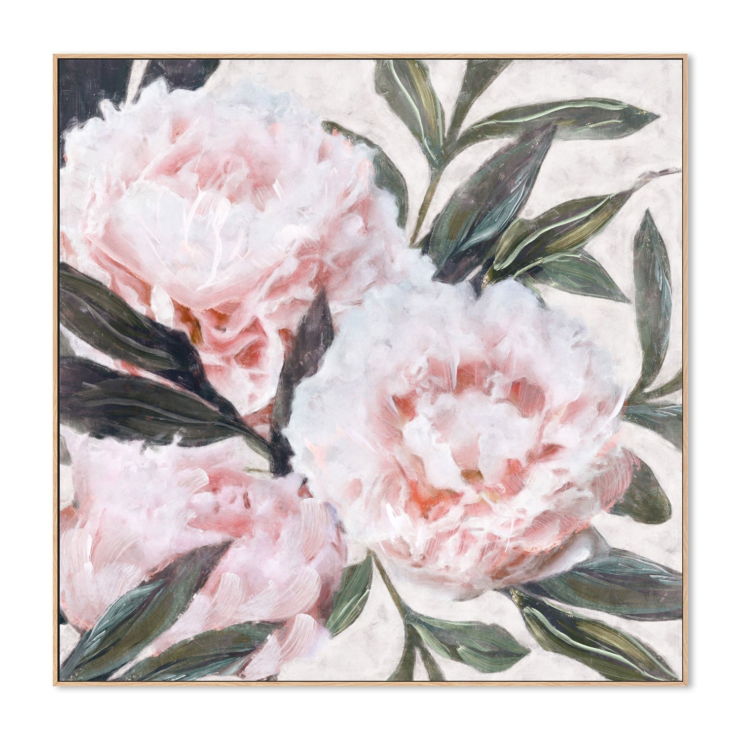 wall-art-print-canvas-poster-framed-Bountiful Peonies, Style A , By Nina Blue-4