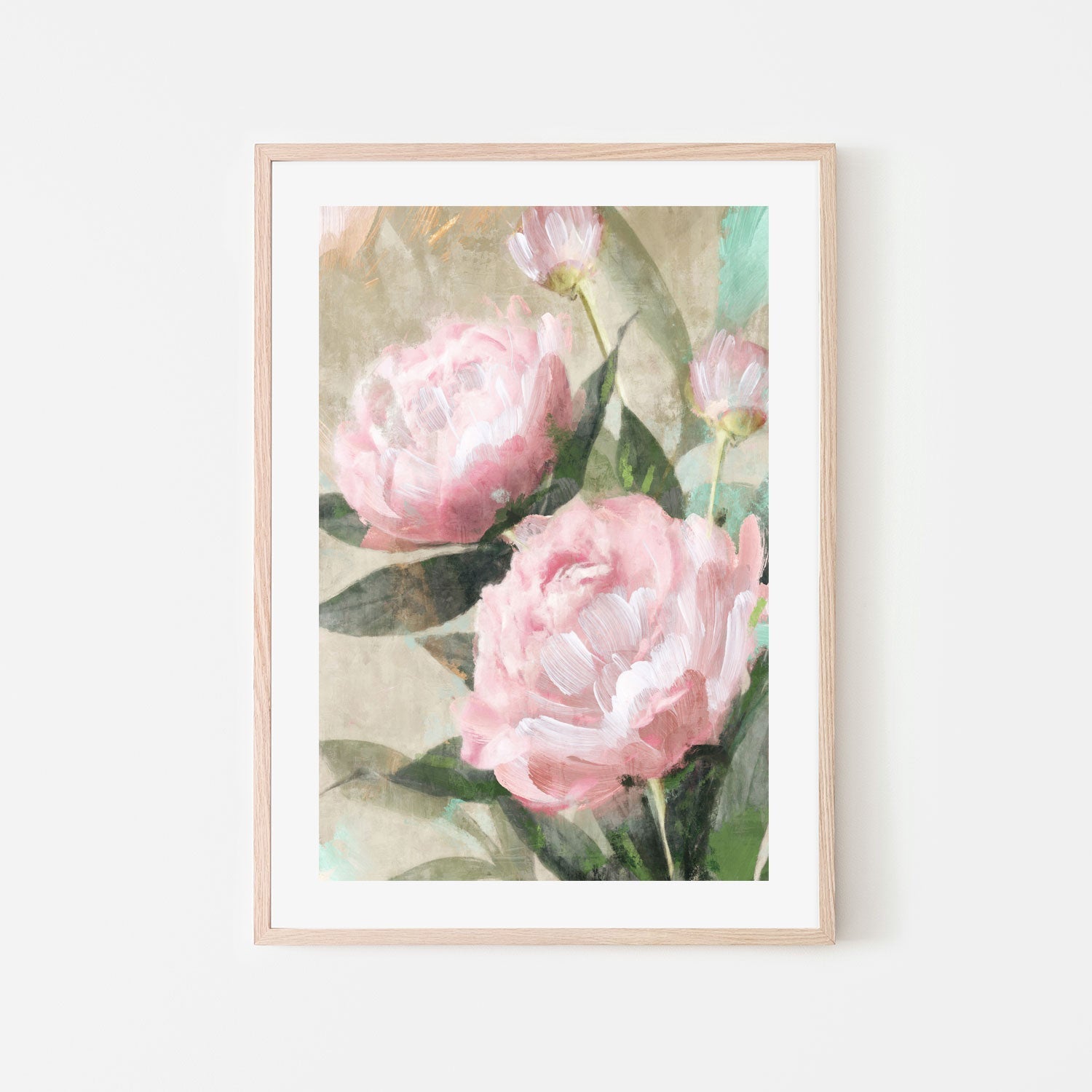 wall-art-print-canvas-poster-framed-Bountiful Peonies, Style B , By Nina Blue-6