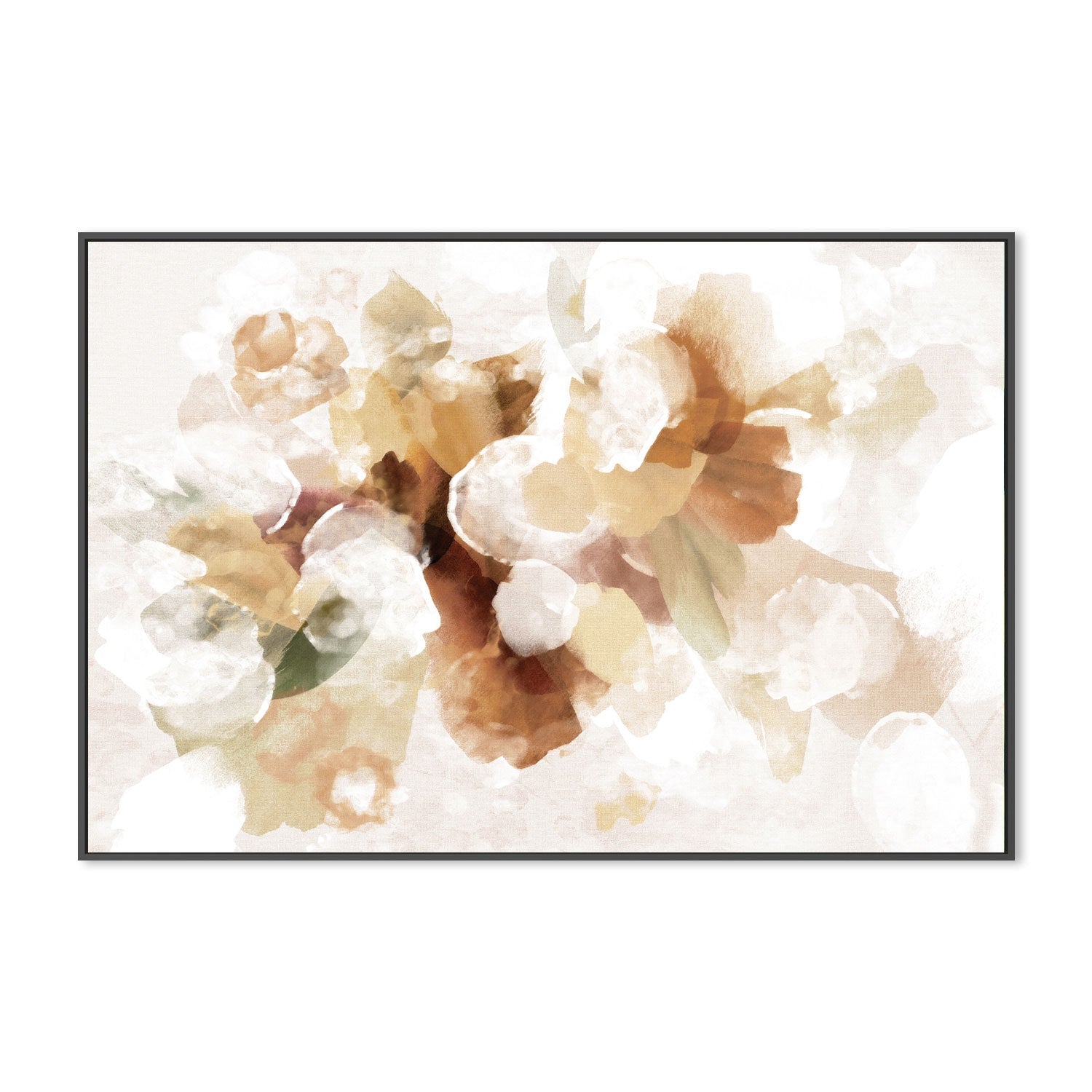 wall-art-print-canvas-poster-framed-Bouquet Beige-by-Dear Musketeer Studio-Gioia Wall Art