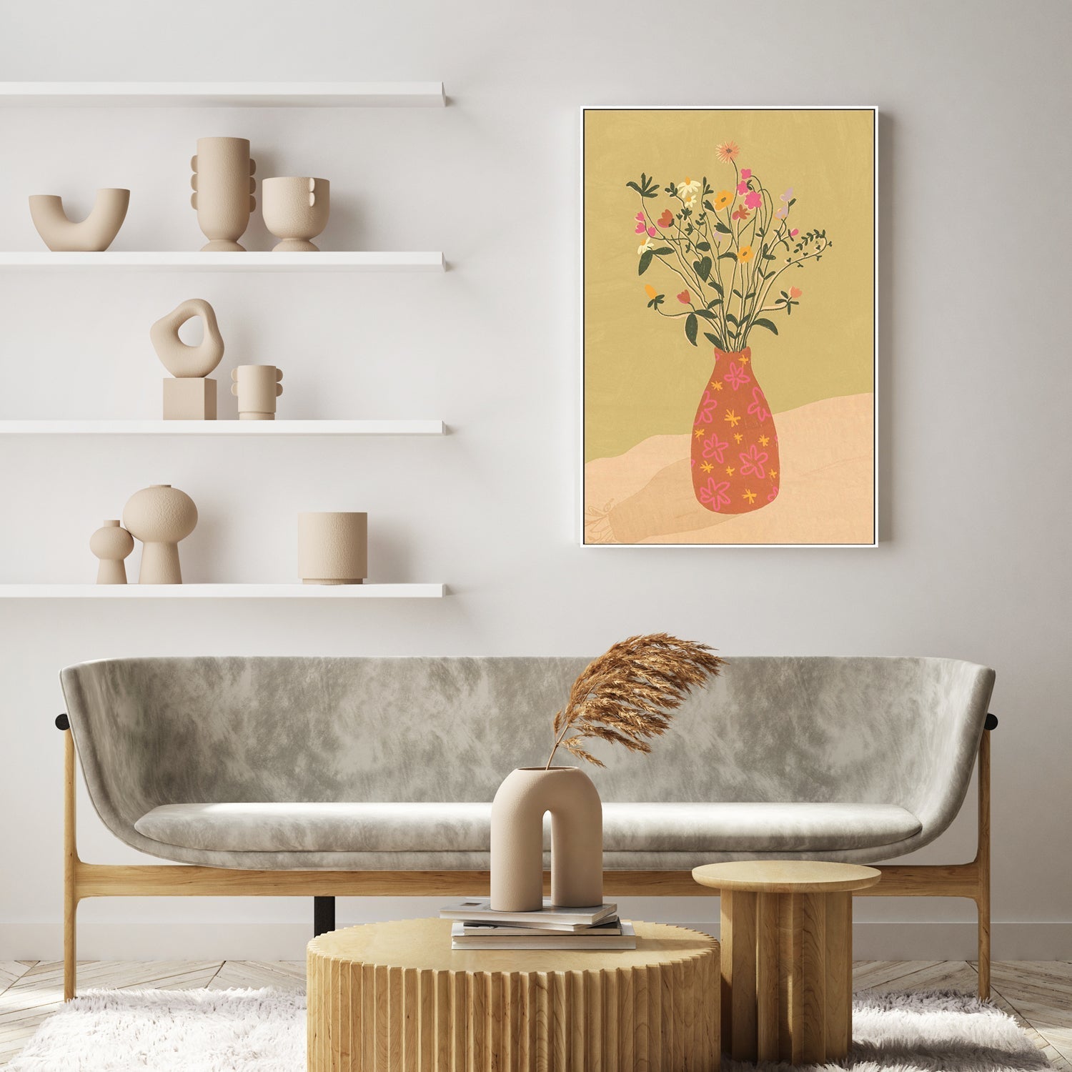 wall-art-print-canvas-poster-framed-Bouquet , By Gigi Rosado-GIOIA-WALL-ART