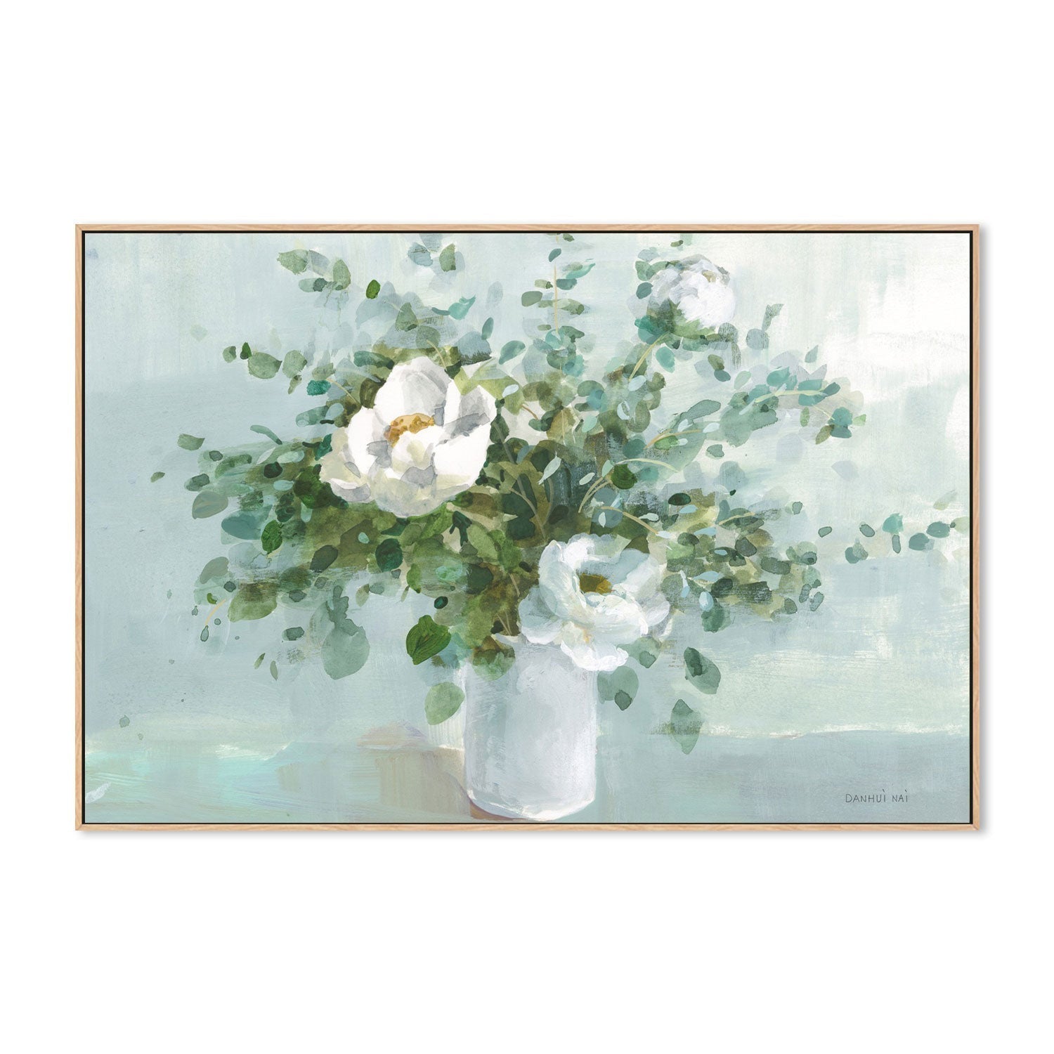 wall-art-print-canvas-poster-framed-Bouquet Charm-by-Danhui Nai-Gioia Wall Art