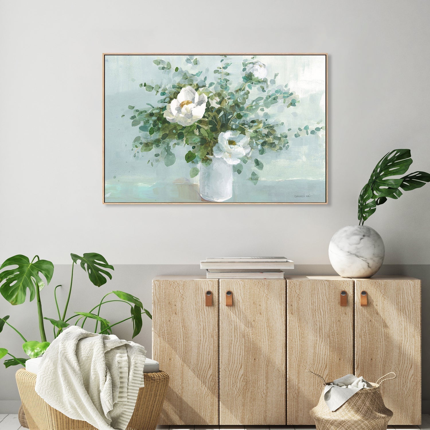 wall-art-print-canvas-poster-framed-Bouquet Charm-by-Danhui Nai-Gioia Wall Art