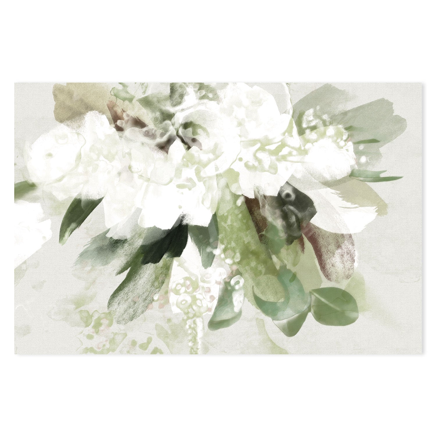 wall-art-print-canvas-poster-framed-Bouquet Green-by-Dear Musketeer Studio-Gioia Wall Art