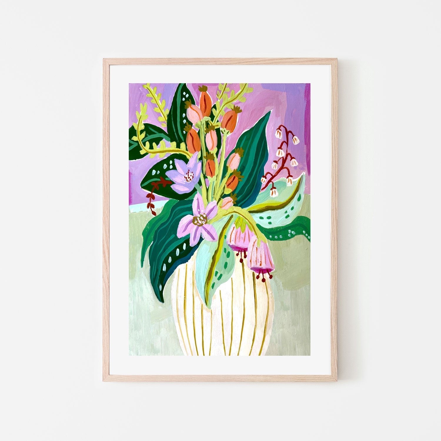 wall-art-print-canvas-poster-framed-Bouquet Of Whimsy , By Kelly Angelovic-6