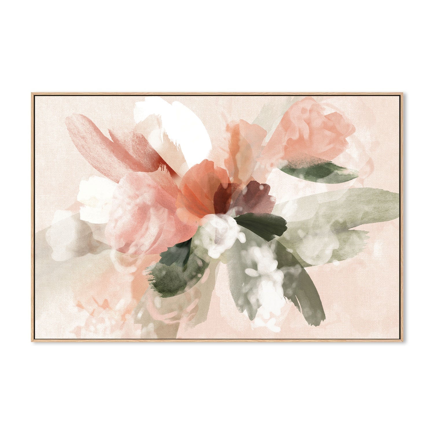 wall-art-print-canvas-poster-framed-Bouquet Pink-by-Dear Musketeer Studio-Gioia Wall Art