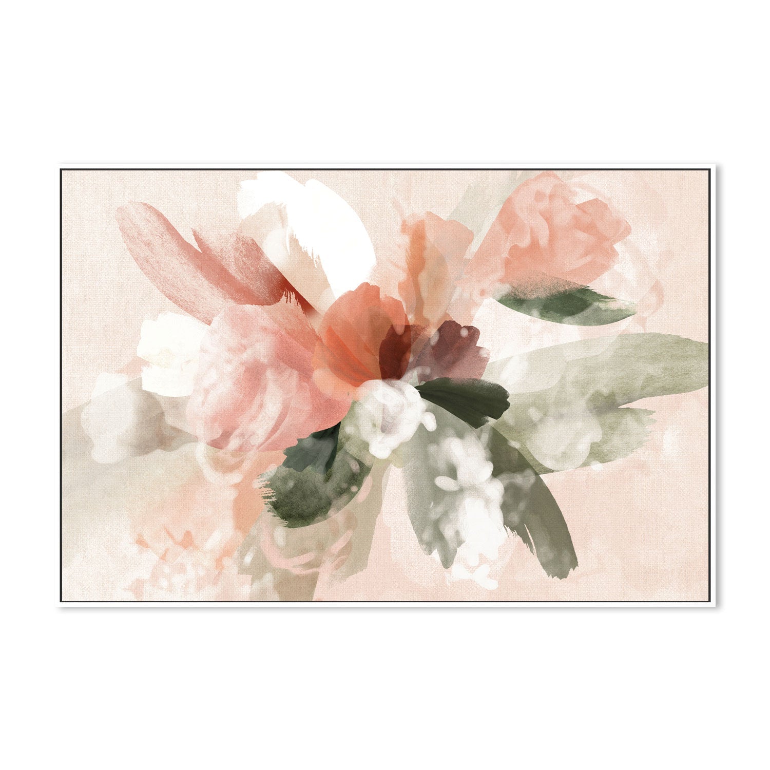 wall-art-print-canvas-poster-framed-Bouquet Pink-by-Dear Musketeer Studio-Gioia Wall Art