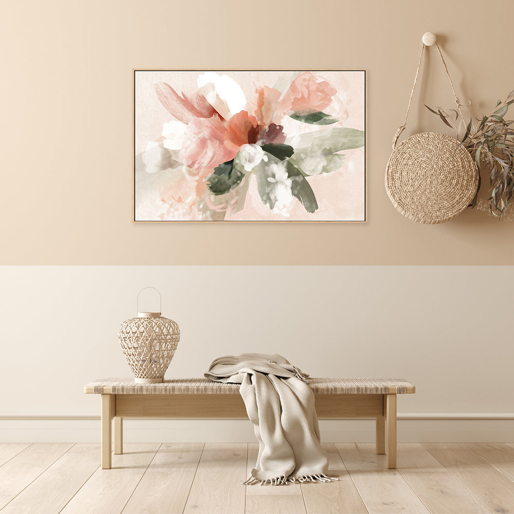 wall-art-print-canvas-poster-framed-Bouquet Pink-by-Dear Musketeer Studio-Gioia Wall Art