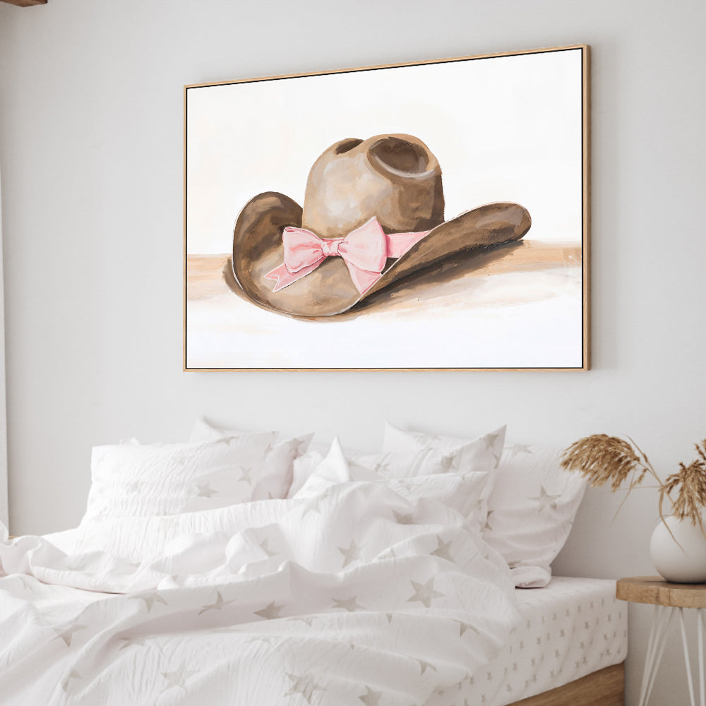 wall-art-print-canvas-poster-framed-Bow Hat , By Lady Hana-2