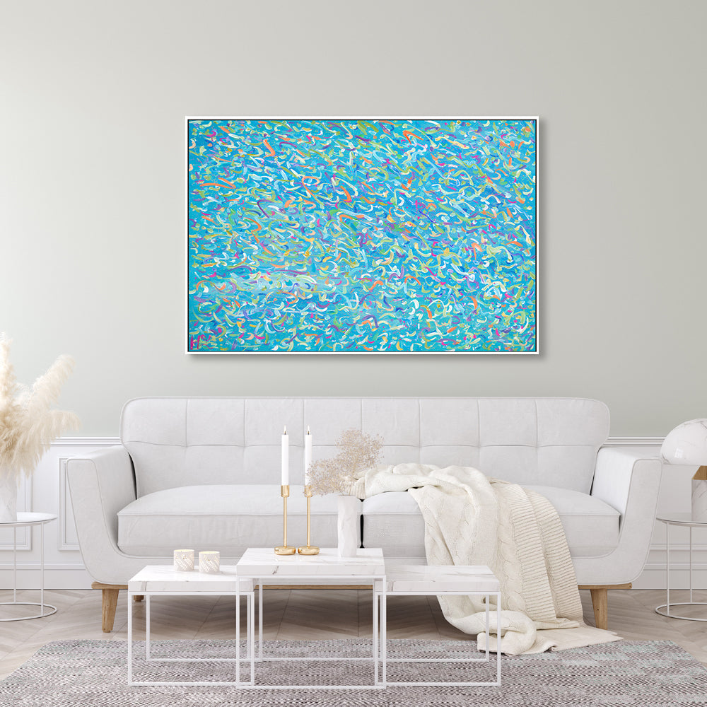 wall-art-print-canvas-poster-framed-Broken Molecules , By Helen Joynson-GIOIA-WALL-ART