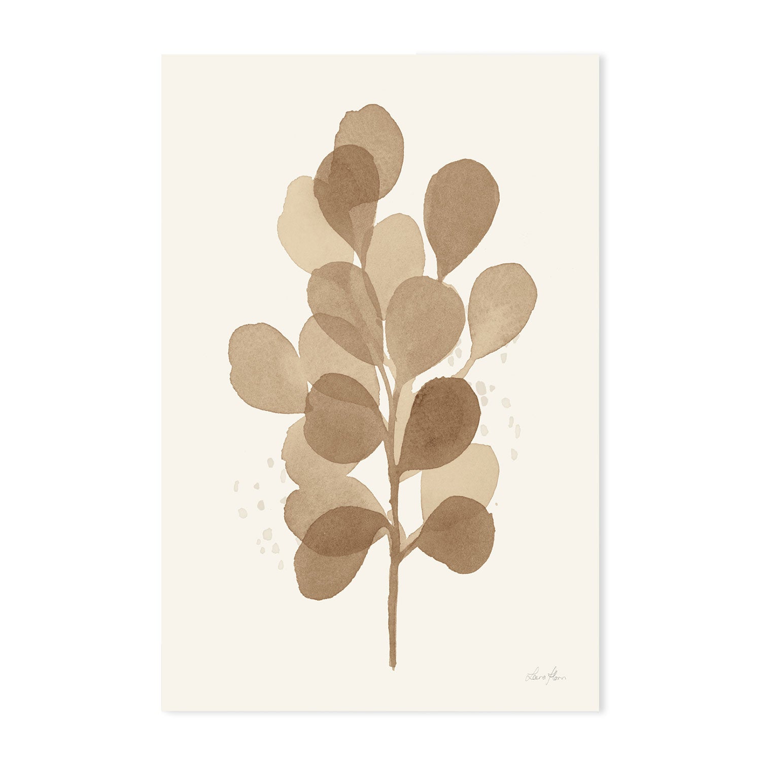 wall-art-print-canvas-poster-framed-Brown Leaves, Style A , By Laura Horn-GIOIA-WALL-ART