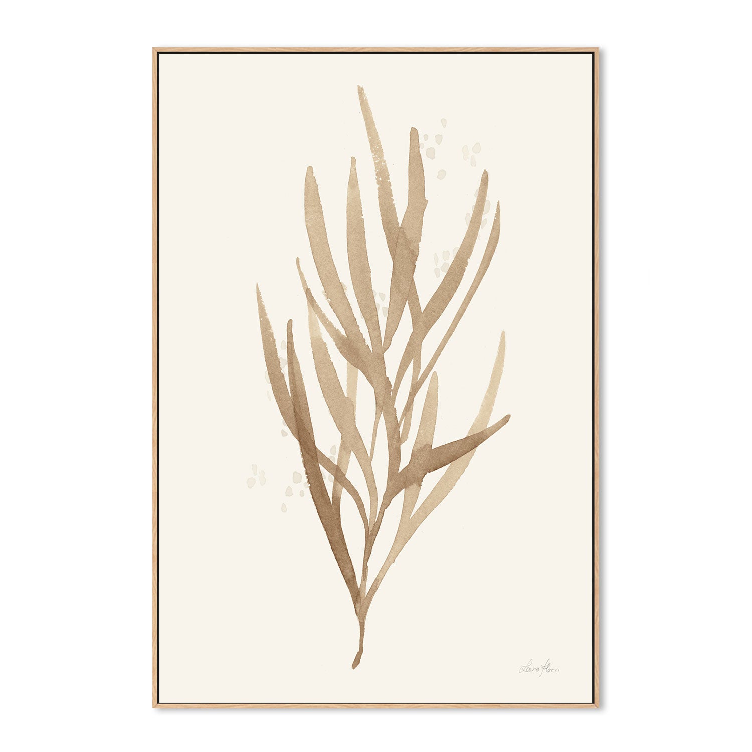 wall-art-print-canvas-poster-framed-Brown Leaves, Style B , By Laura Horn-GIOIA-WALL-ART