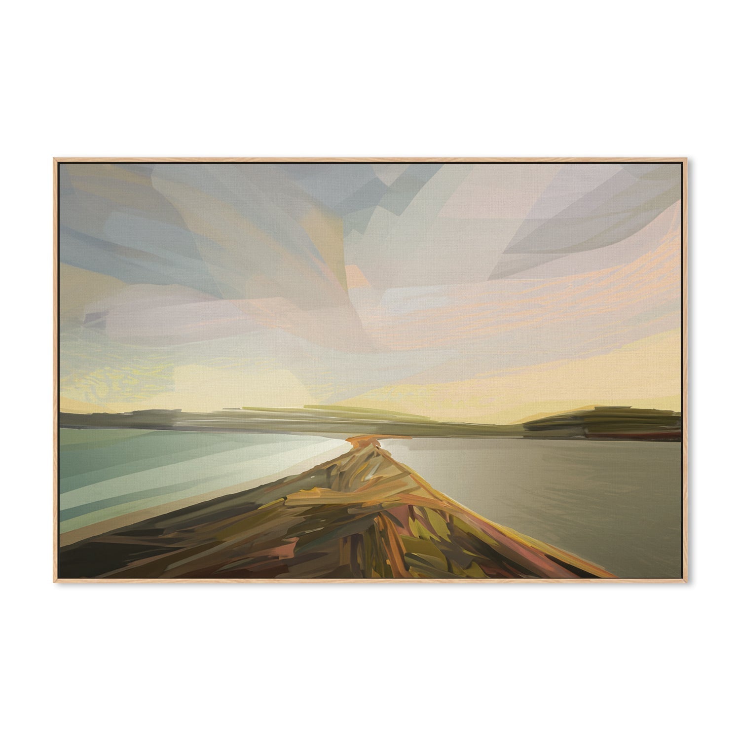 wall-art-print-canvas-poster-framed-Bruny Island Neck , By Dear Musketeer Studio-4