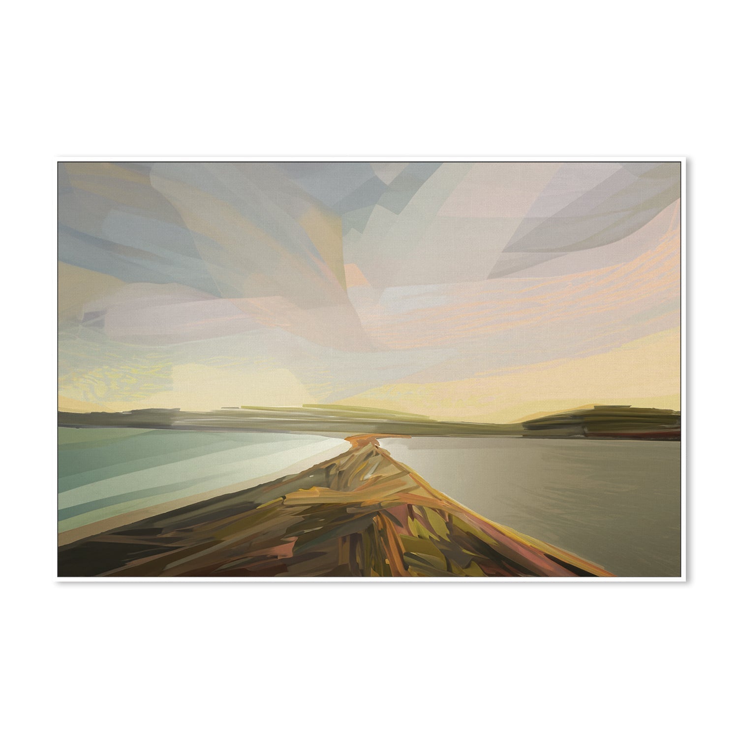 wall-art-print-canvas-poster-framed-Bruny Island Neck , By Dear Musketeer Studio-5