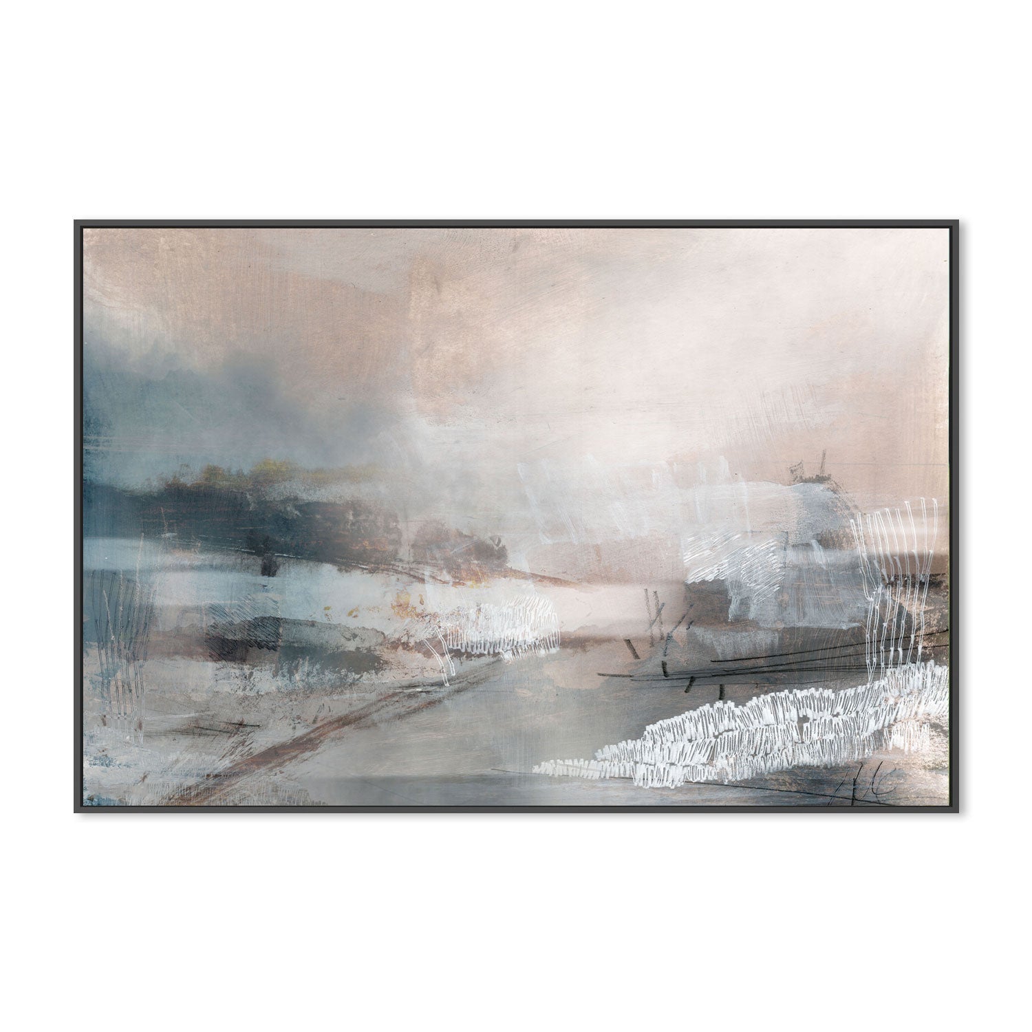 wall-art-print-canvas-poster-framed-Budleigh , By Dan Hobday-by-Dan Hobday-Gioia Wall Art