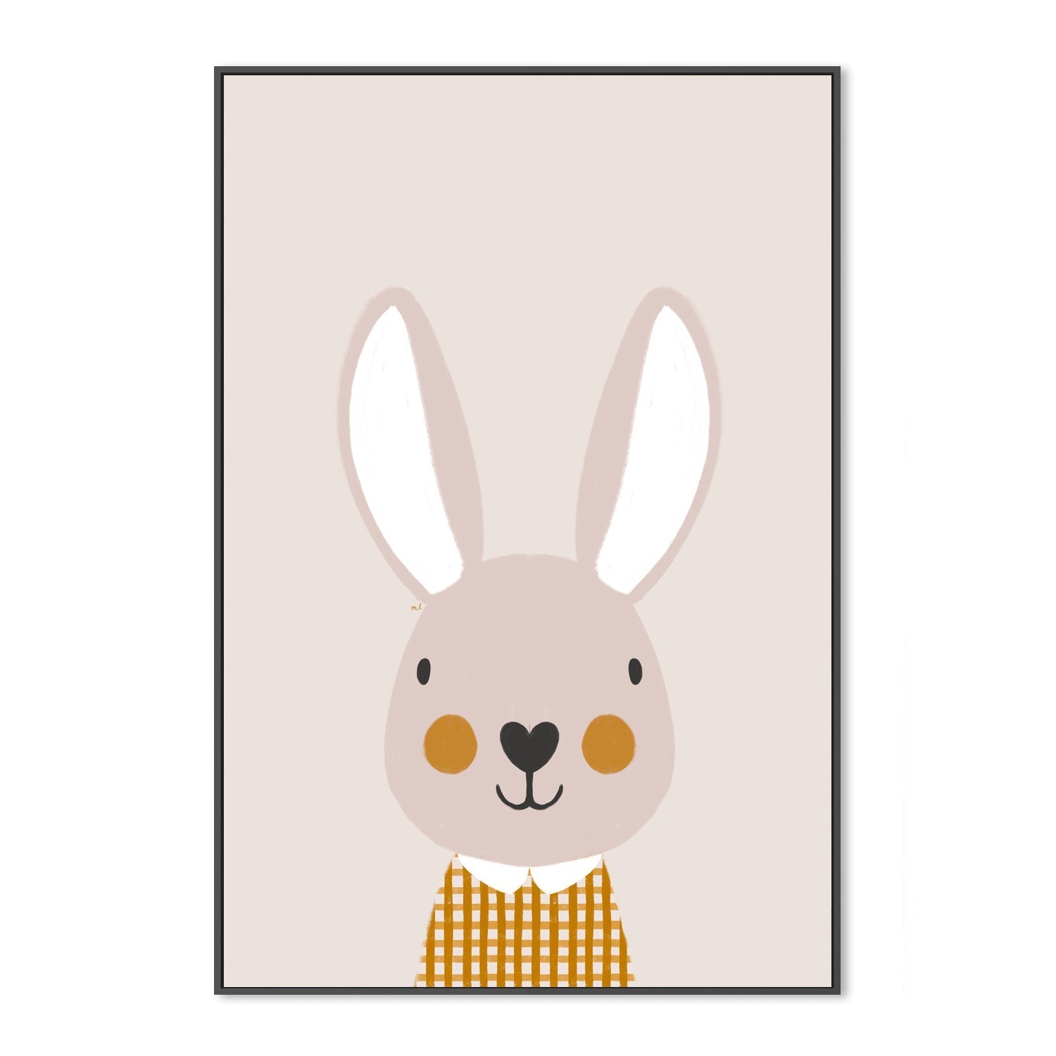 wall-art-print-canvas-poster-framed-Bunny , By Menina Lisboa-3