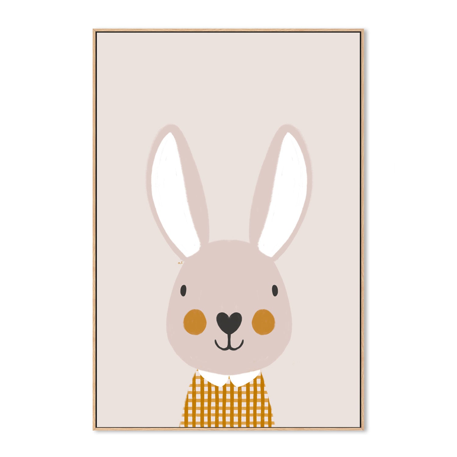 wall-art-print-canvas-poster-framed-Bunny , By Menina Lisboa-4