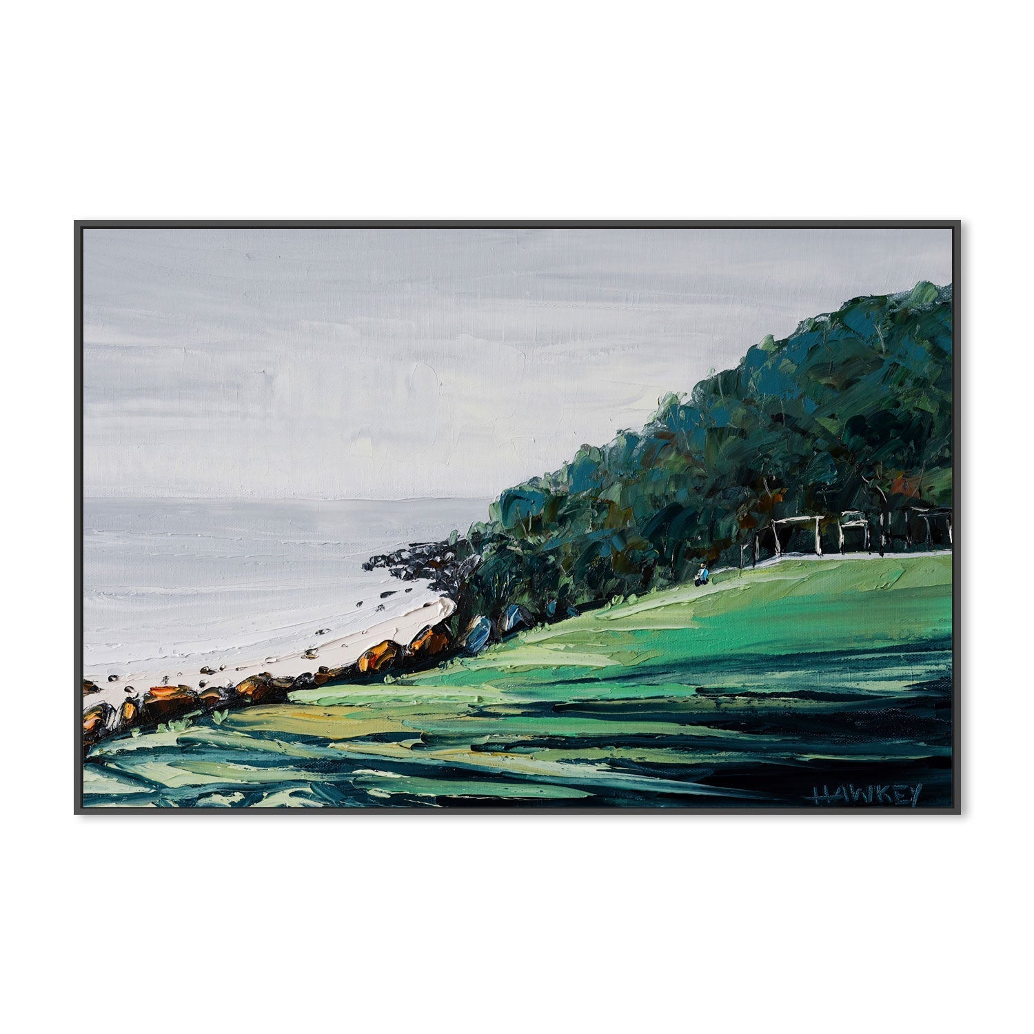 wall-art-print-canvas-poster-framed-Burleigh Hill , By Angela Hawkey-3