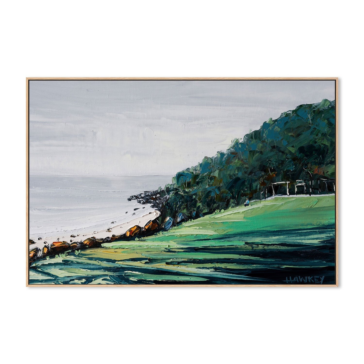 wall-art-print-canvas-poster-framed-Burleigh Hill , By Angela Hawkey-4