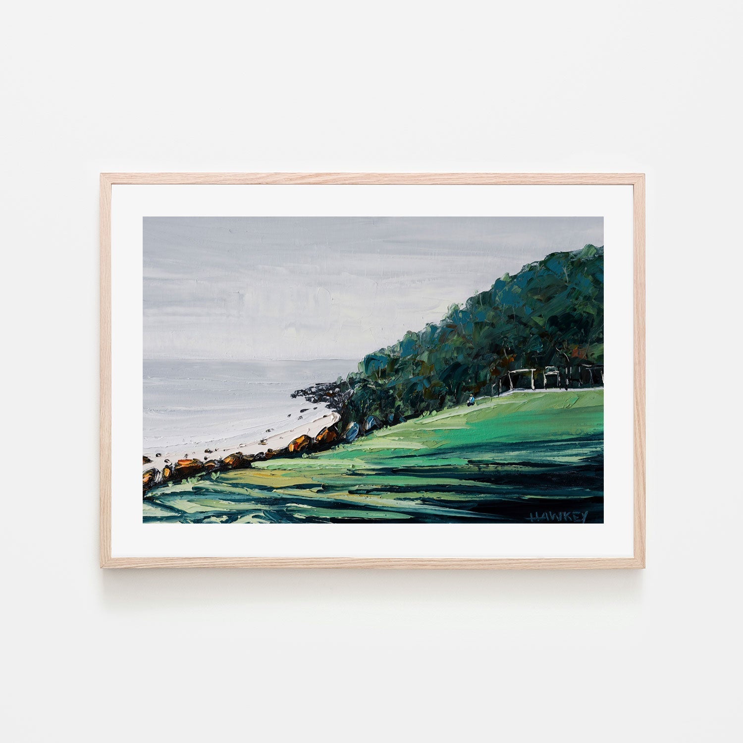 wall-art-print-canvas-poster-framed-Burleigh Hill , By Angela Hawkey-6