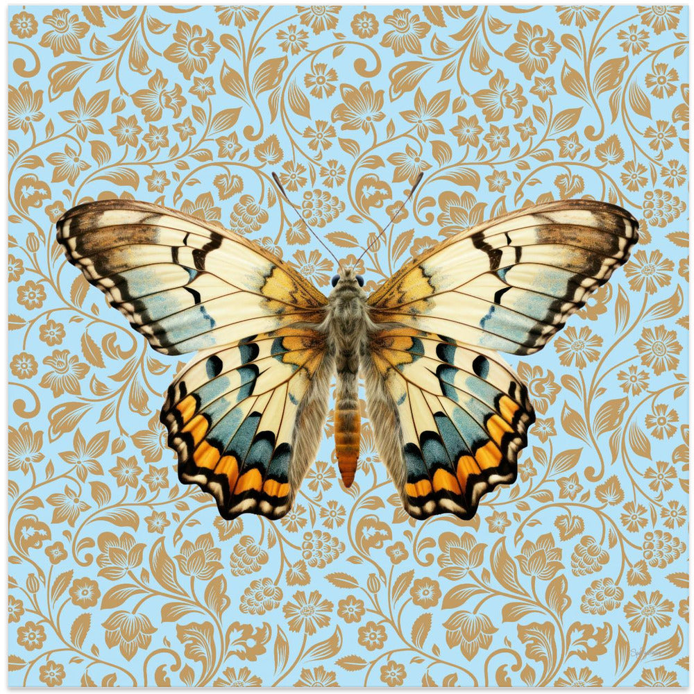 wall-art-print-canvas-poster-framed-Butterfly Gold , By Sue Skellern-1