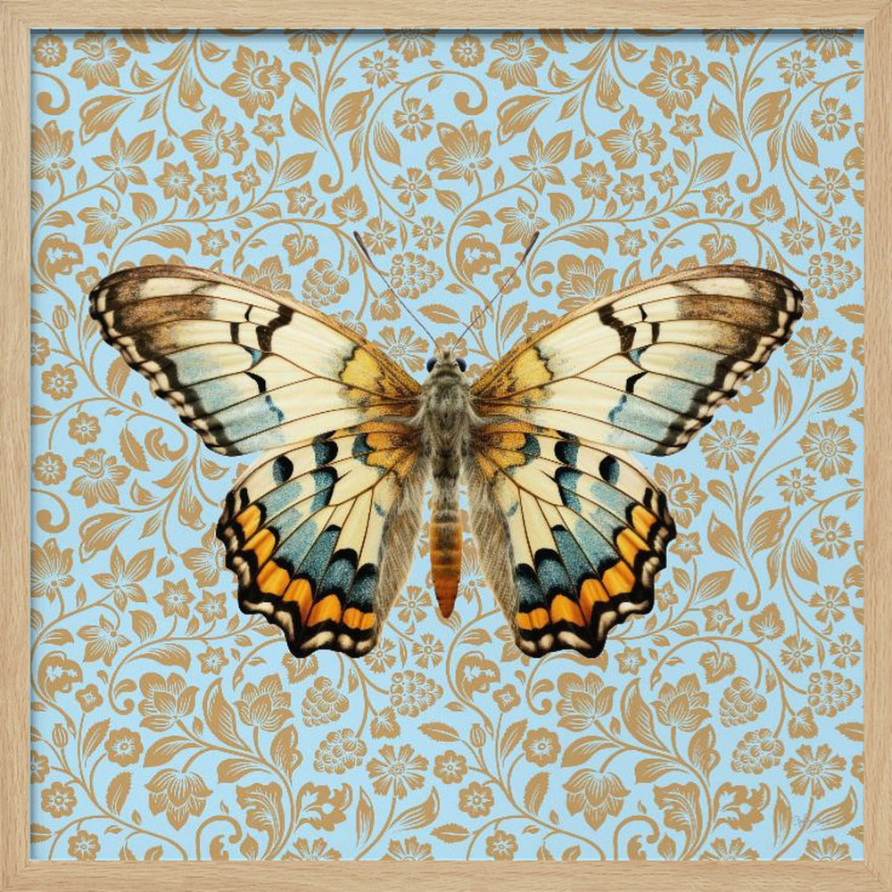 wall-art-print-canvas-poster-framed-Butterfly Gold , By Sue Skellern-4