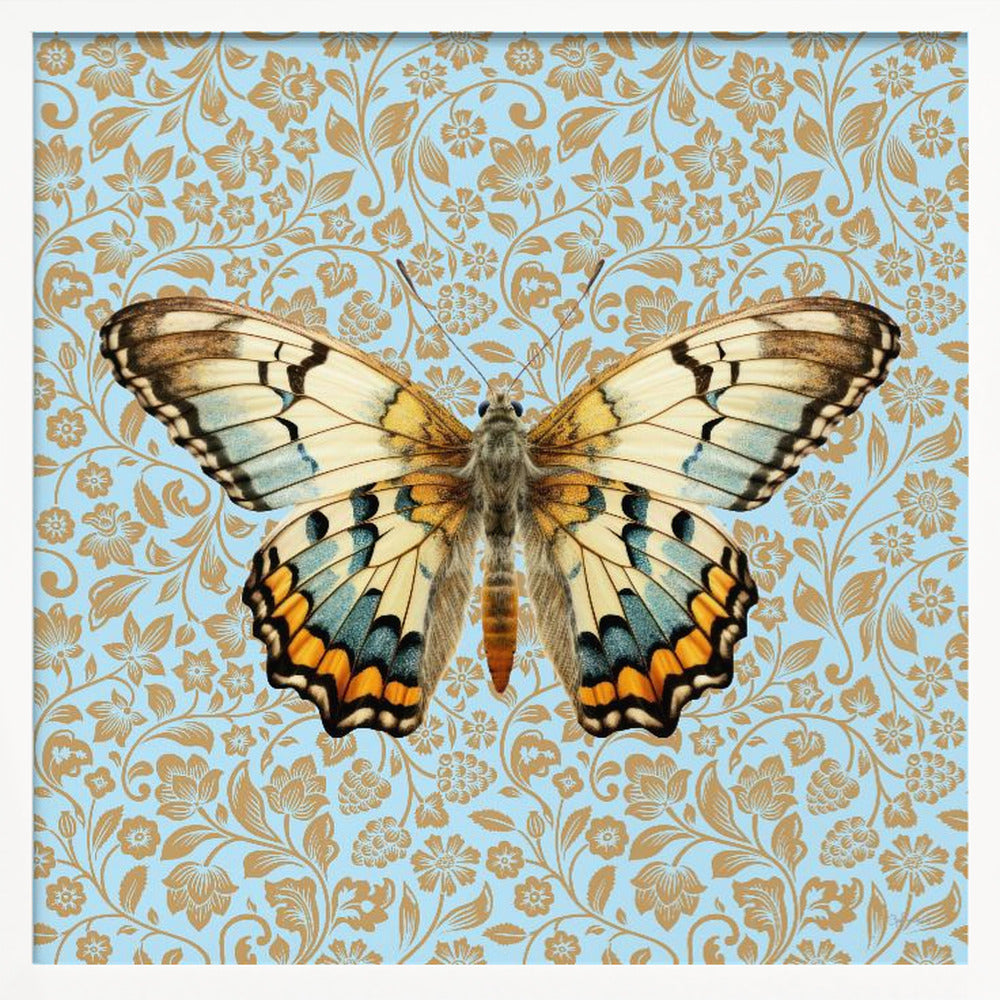 wall-art-print-canvas-poster-framed-Butterfly Gold , By Sue Skellern-5