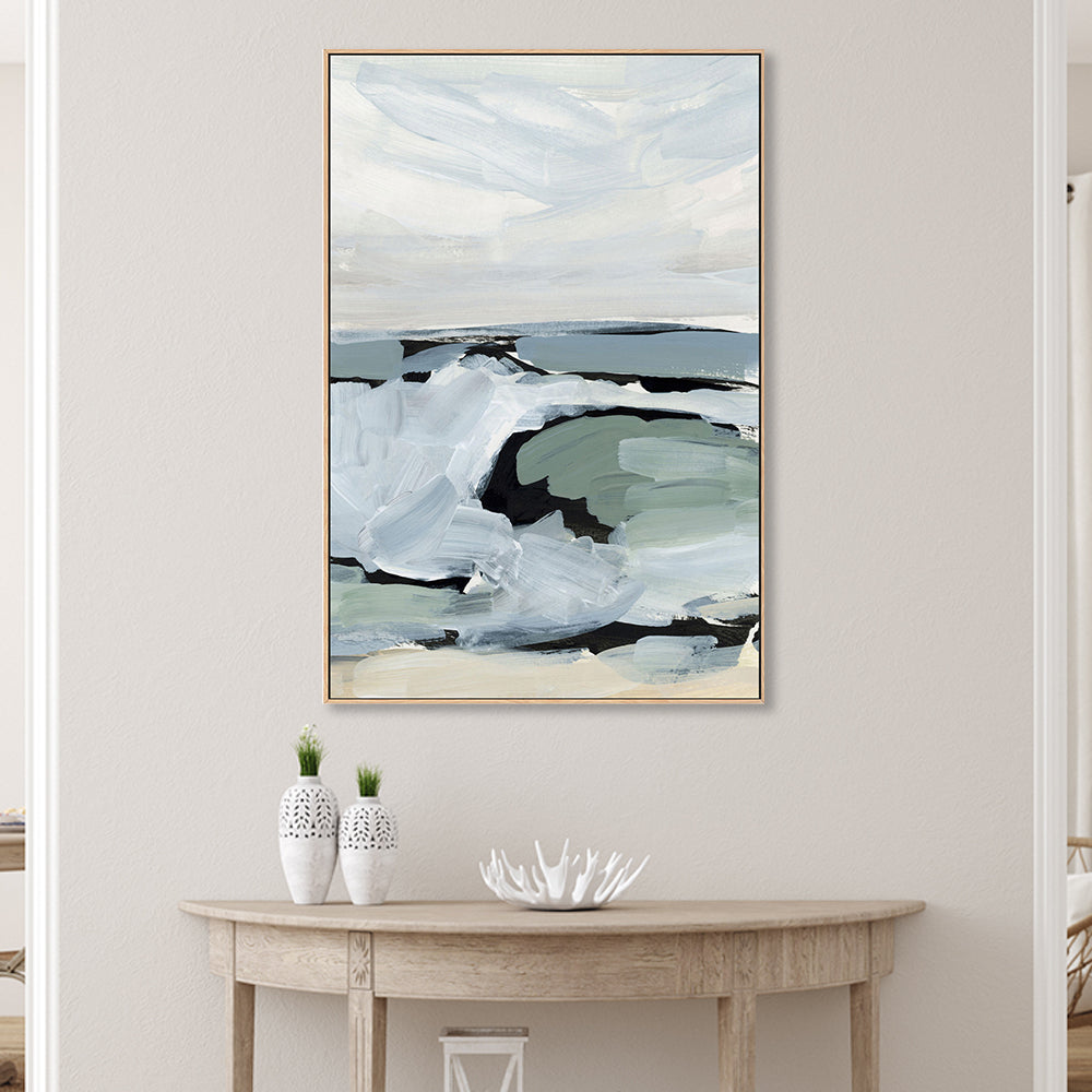 wall-art-print-canvas-poster-framed-By The Sea, Style E-by-Emily Wood-Gioia Wall Art