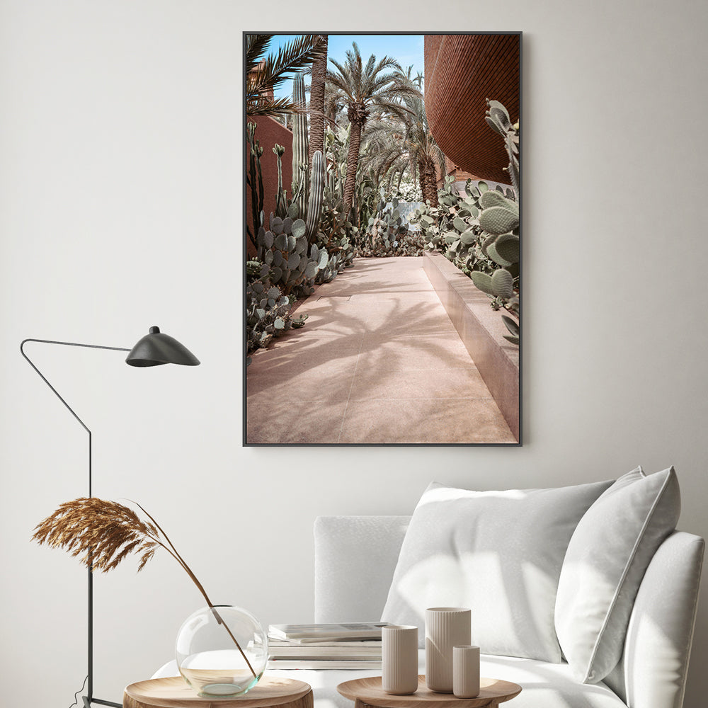 wall-art-print-canvas-poster-framed-Cactus Path , By Josh Silver-7