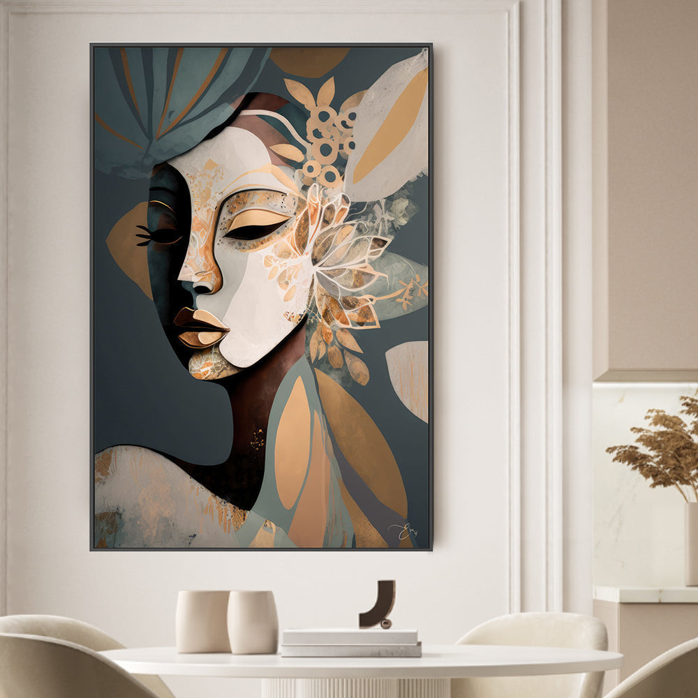 wall-art-print-canvas-poster-framed-Cadence, Style A , By Bella Eve-GIOIA-WALL-ART