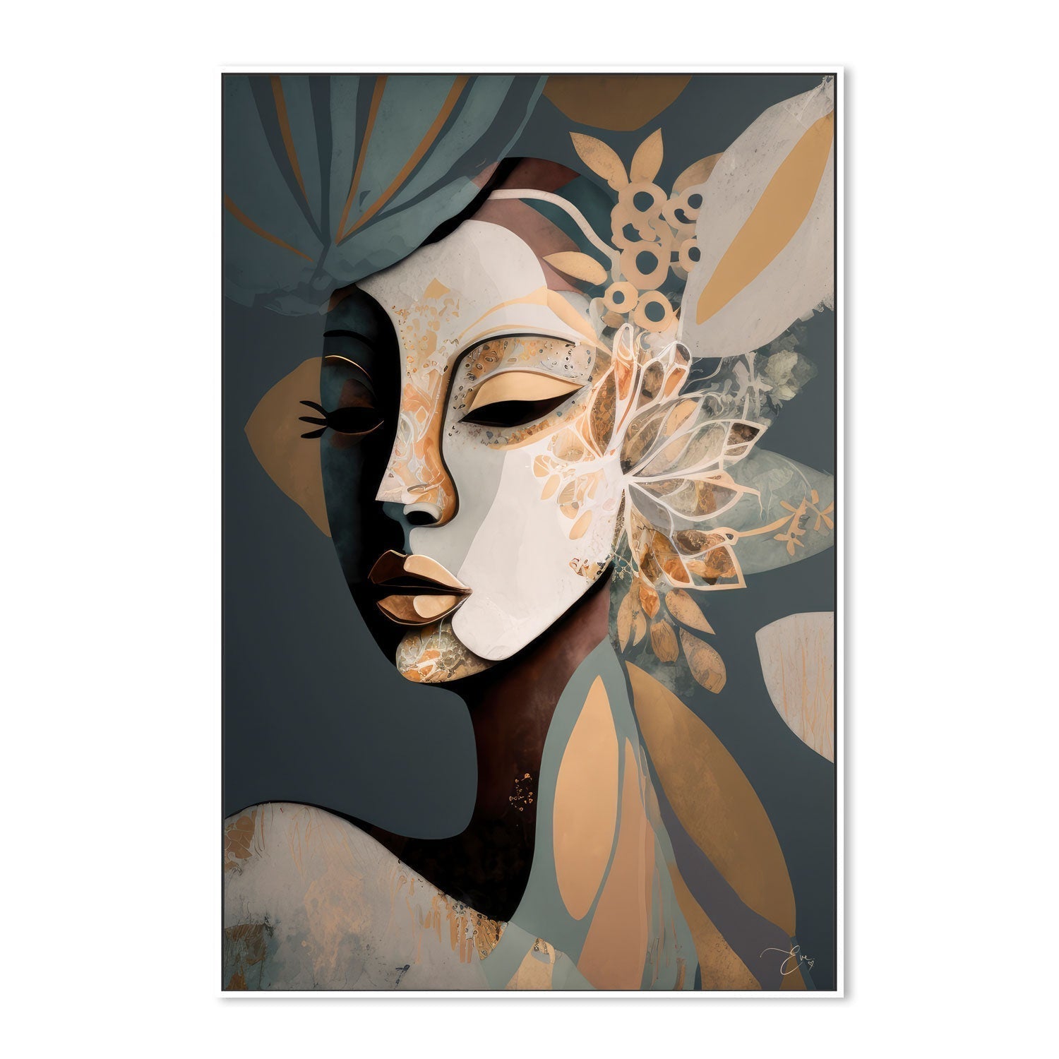 wall-art-print-canvas-poster-framed-Cadence, Style A , By Bella Eve-GIOIA-WALL-ART