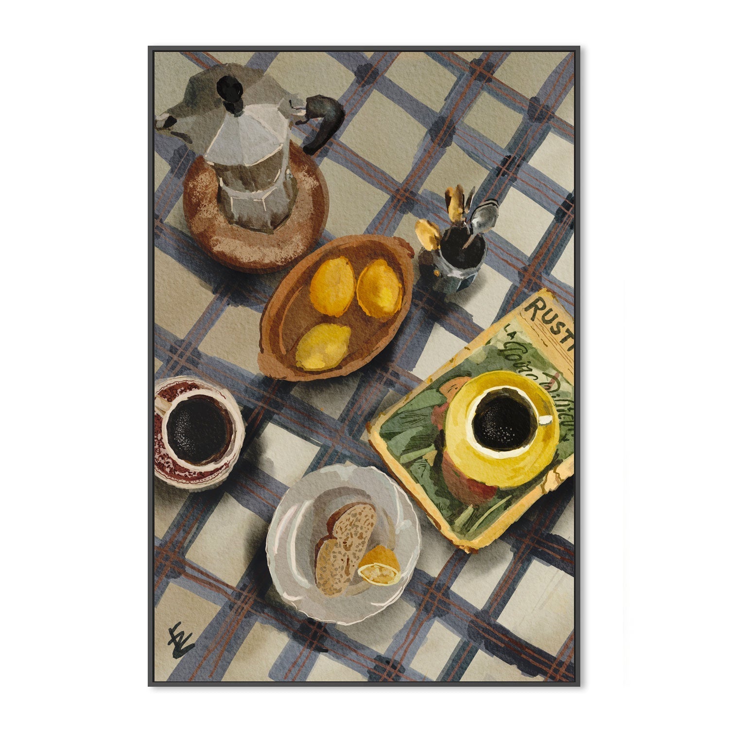 wall-art-print-canvas-poster-framed-Caffe Siciliano , By Ekaterina Zagorska-3