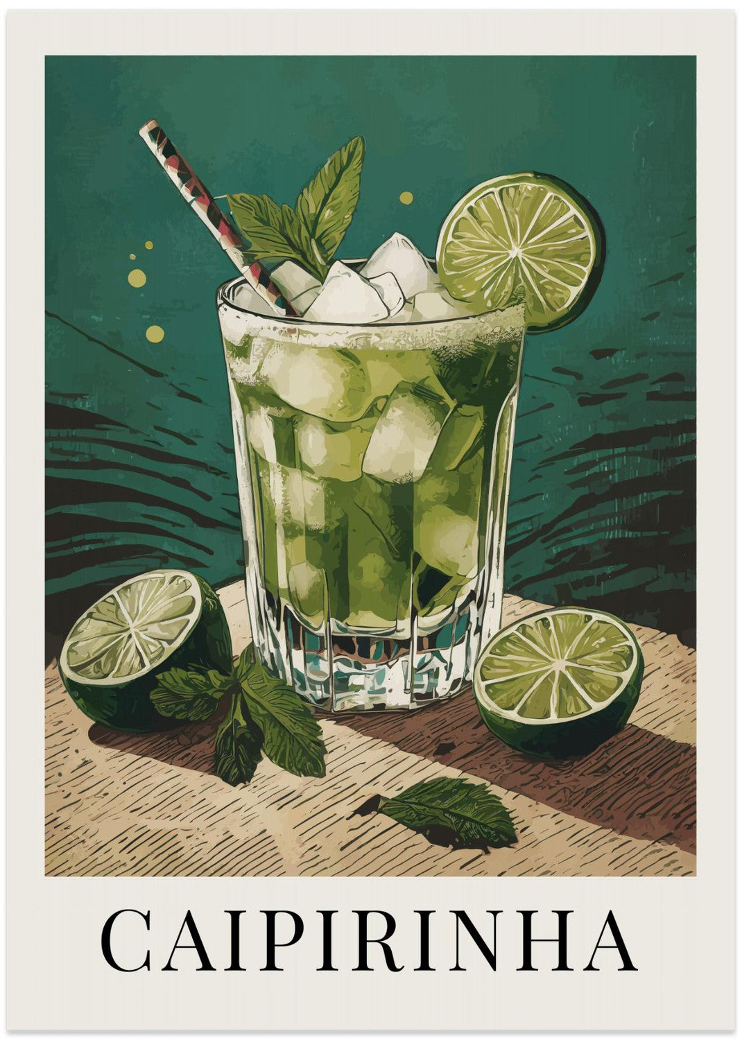 wall-art-print-canvas-poster-framed-Caipirinha , By Andreas Magnusson-1