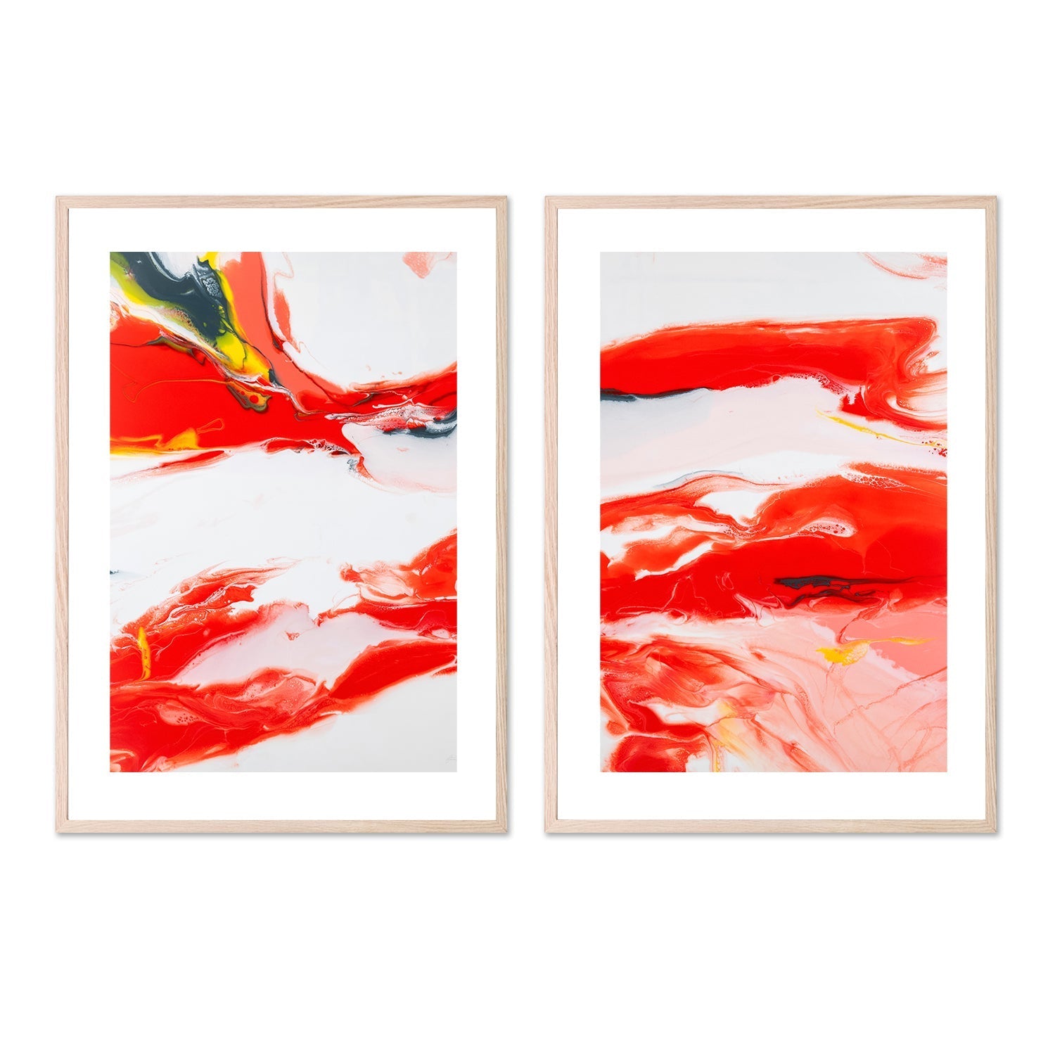 wall-art-print-canvas-poster-framed-Calm Amongst, Style A & B, Set Of 2 , By Jayda Koludrovic-6