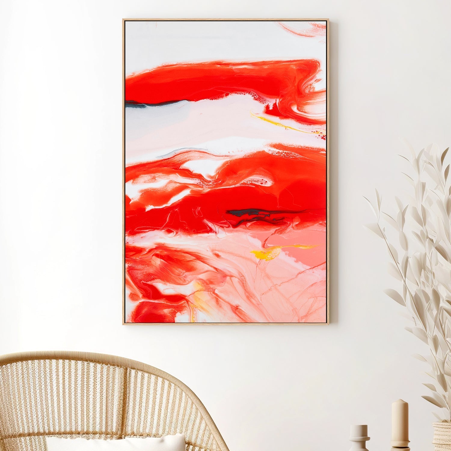 wall-art-print-canvas-poster-framed-Calm Amongst, Style A , By Jayda Koludrovic-2