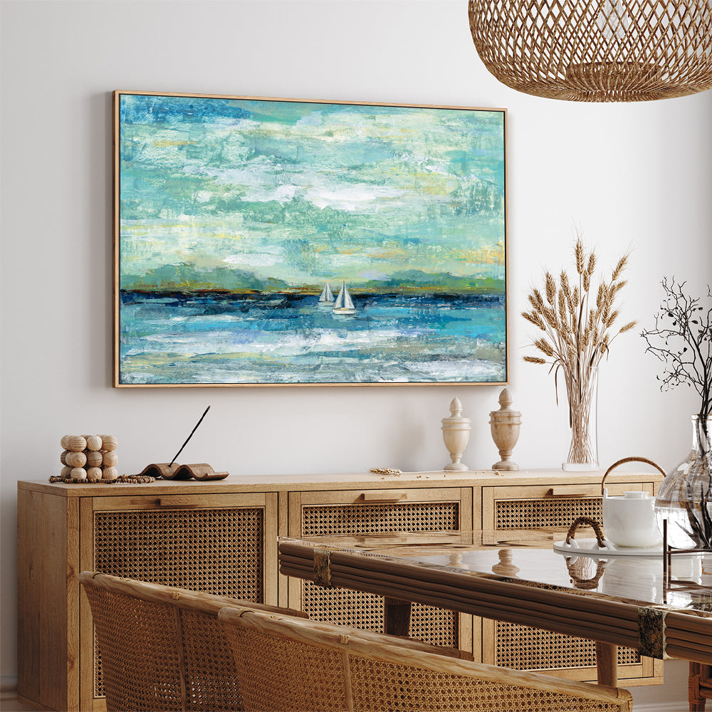 wall-art-print-canvas-poster-framed-Calm Lake-by-Silvia Vassileva-Gioia Wall Art