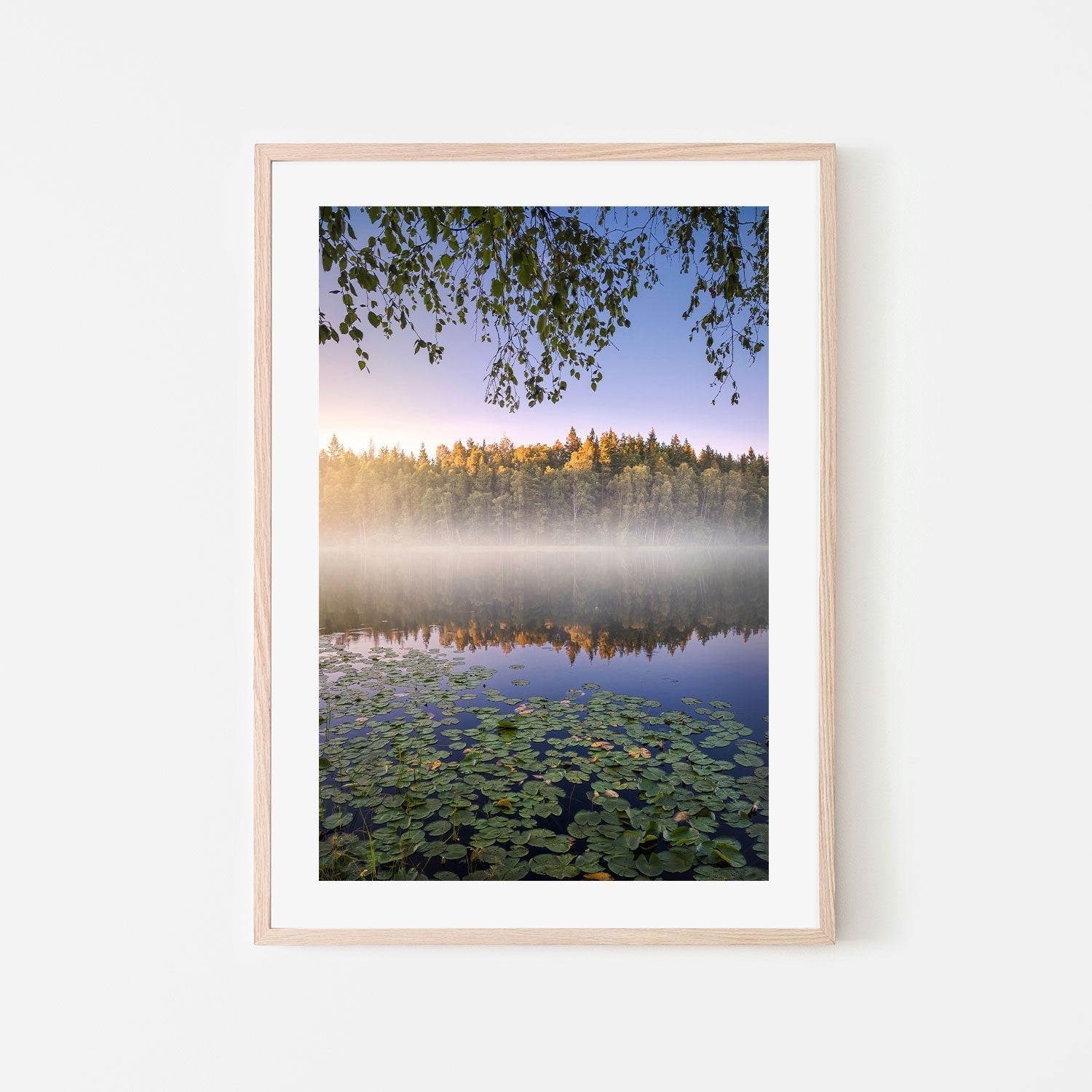 wall-art-print-canvas-poster-framed-Calm Summer Night , By Christian Lindsten-GIOIA-WALL-ART