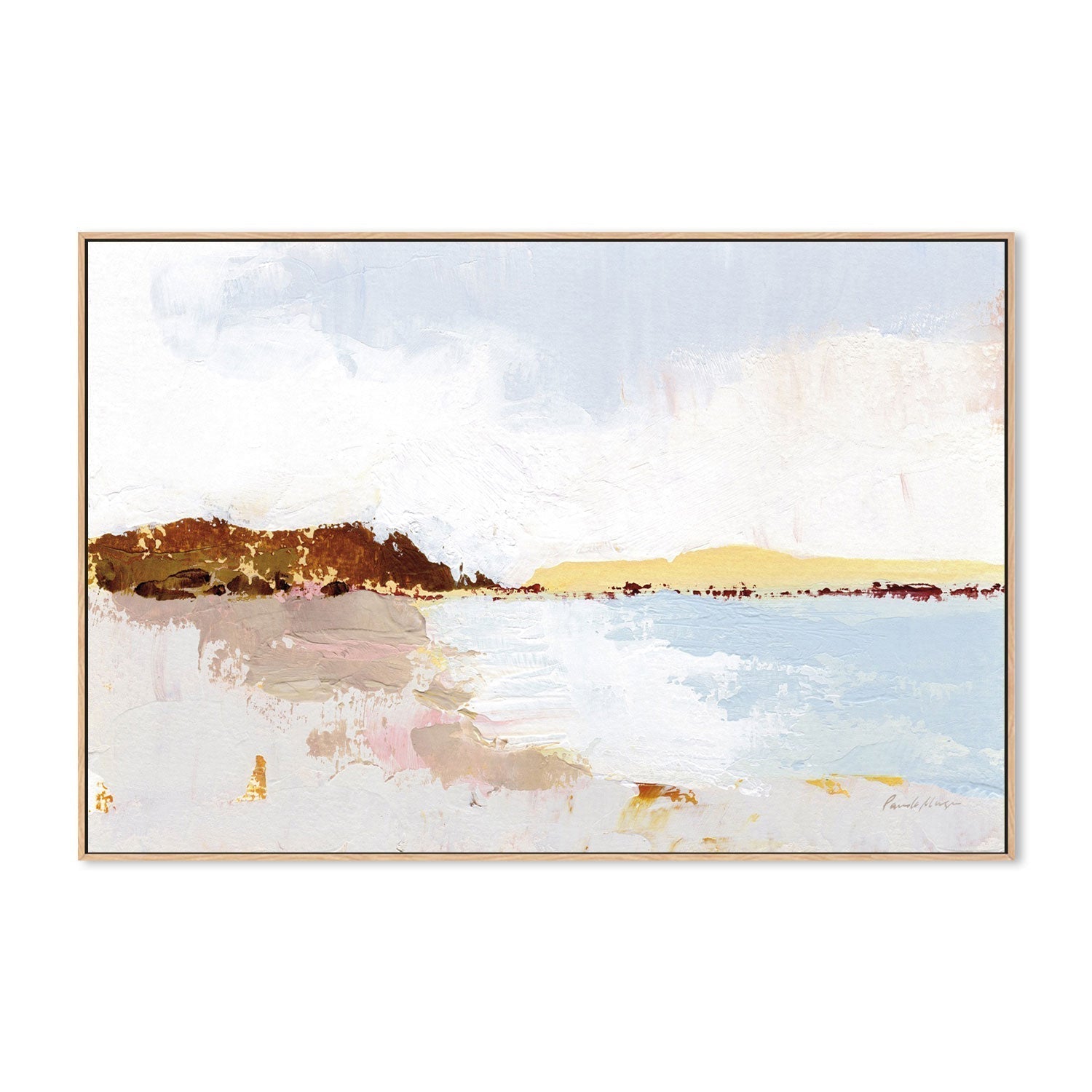 wall-art-print-canvas-poster-framed-Calm Water-by-Pamela Munger-Gioia Wall Art