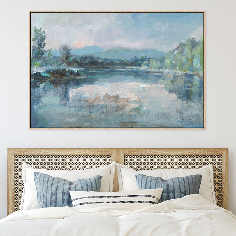 wall-art-print-canvas-poster-framed-Calm Waters-by-Danhui Nai-Gioia Wall Art