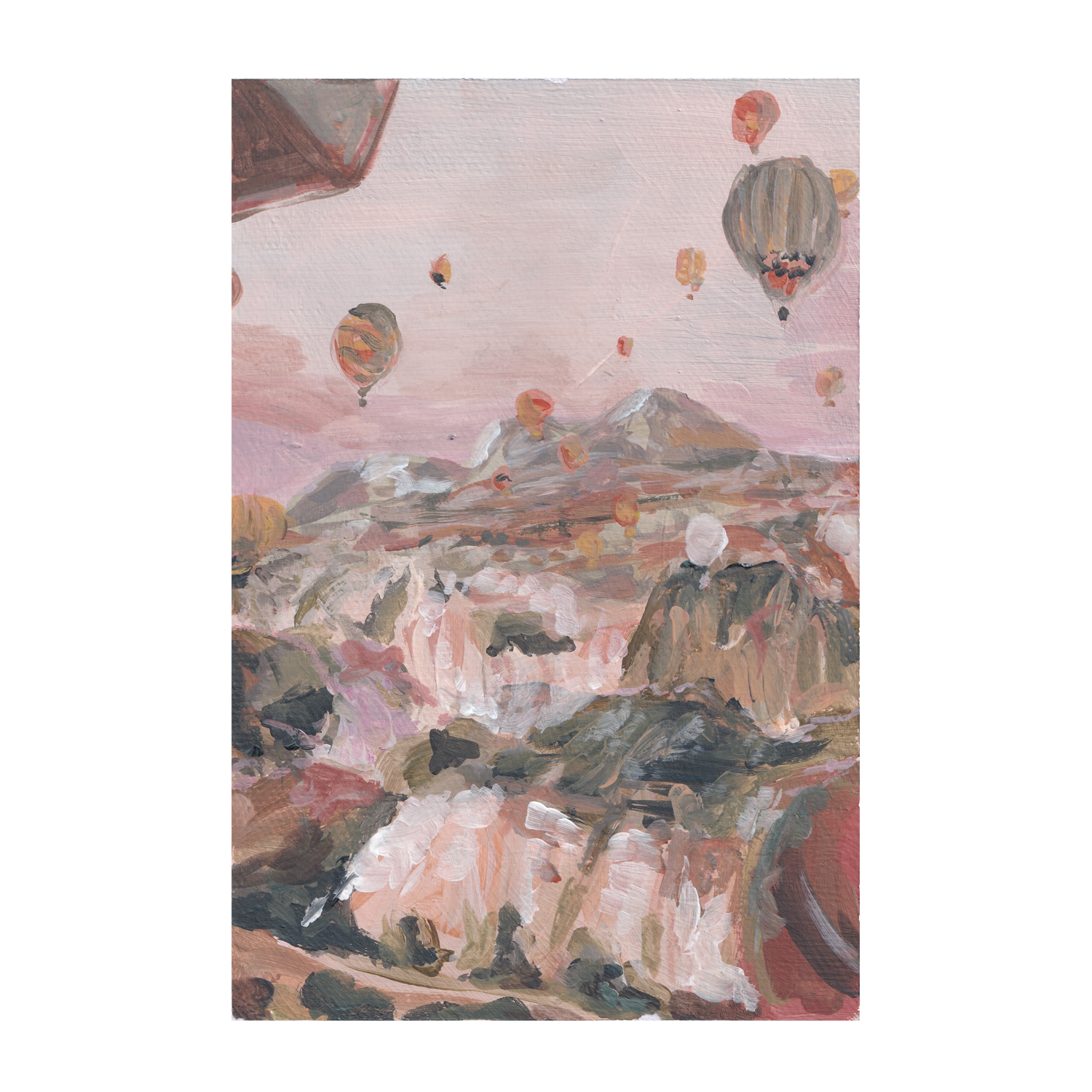 wall-art-print-canvas-poster-framed-Cappadocia , By Alice Kwan-1