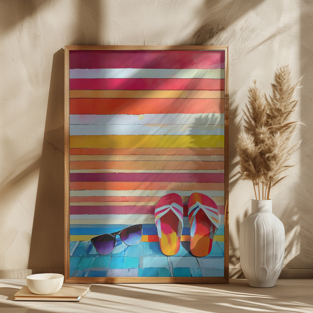 wall-art-print-canvas-poster-framed-Caribbean Life , By Andreas Magnusson-2