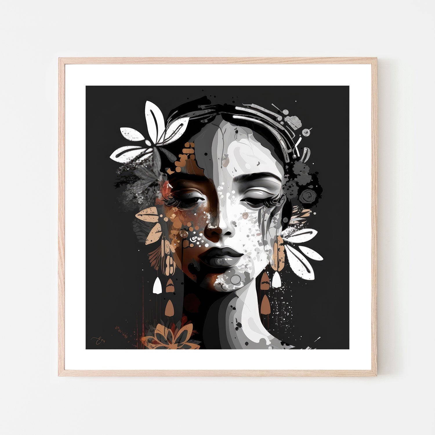 wall-art-print-canvas-poster-framed-Cedar Claire , By Bella Eve-GIOIA-WALL-ART