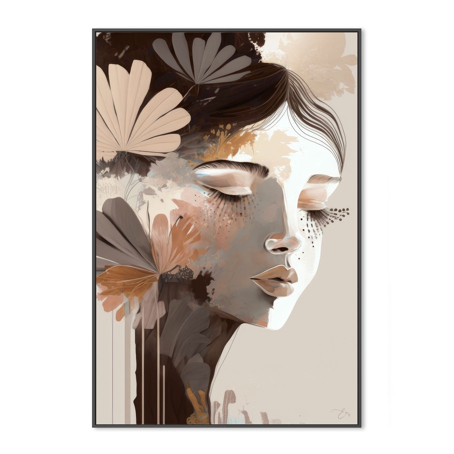 wall-art-print-canvas-poster-framed-Celeste, Style B, By Bella Eve , By Art Pulse-3