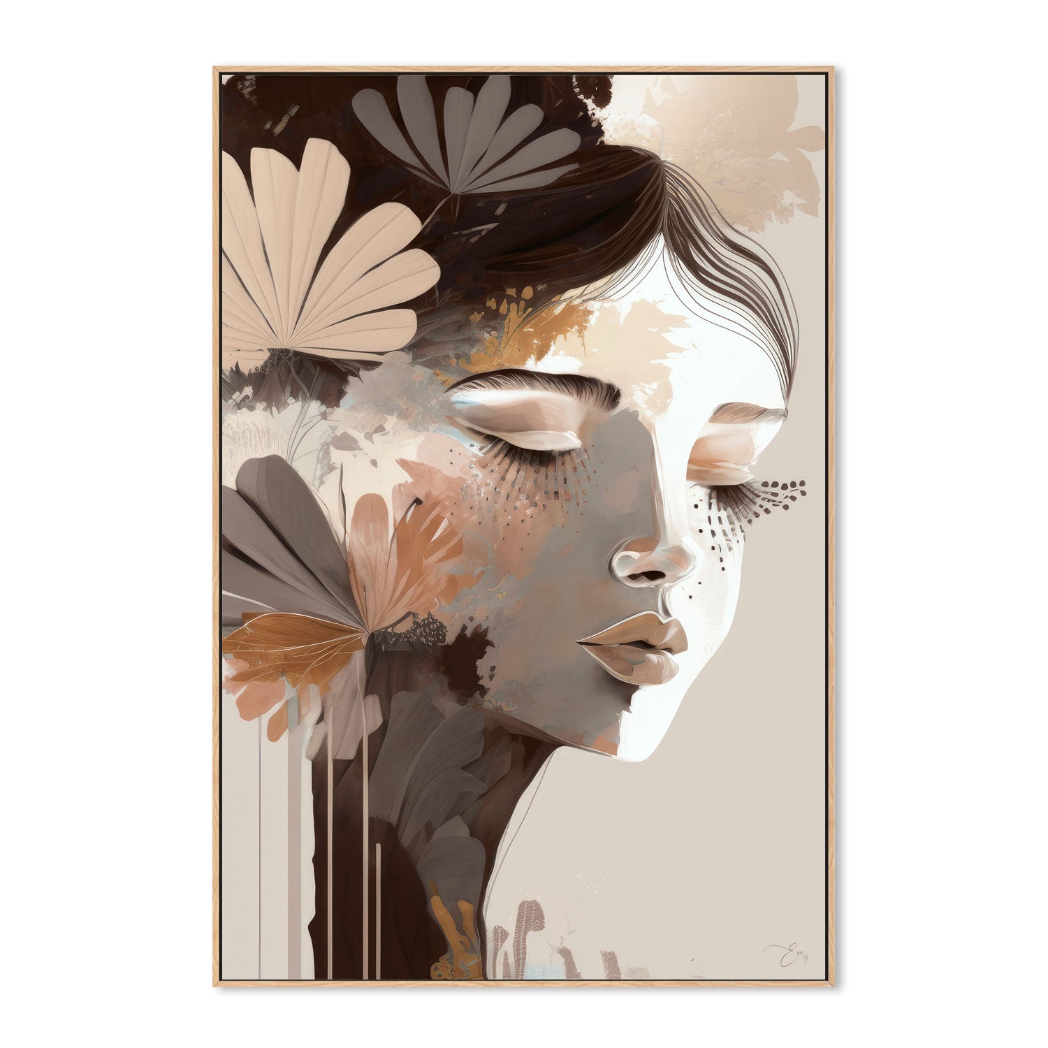 wall-art-print-canvas-poster-framed-Celeste, Style B, By Bella Eve , By Art Pulse-4