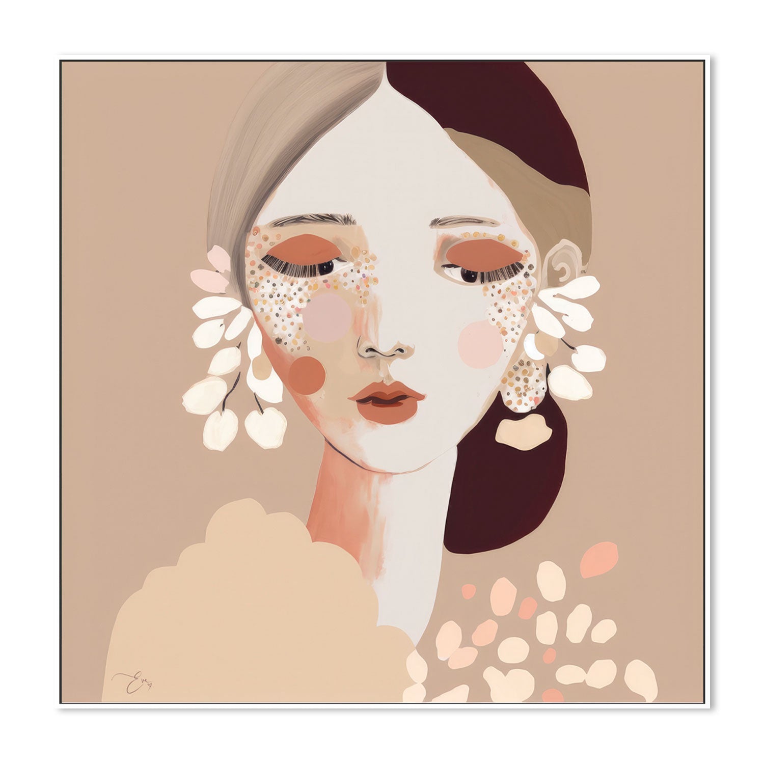 wall-art-print-canvas-poster-framed-Charlotte , By Bella Eve-GIOIA-WALL-ART