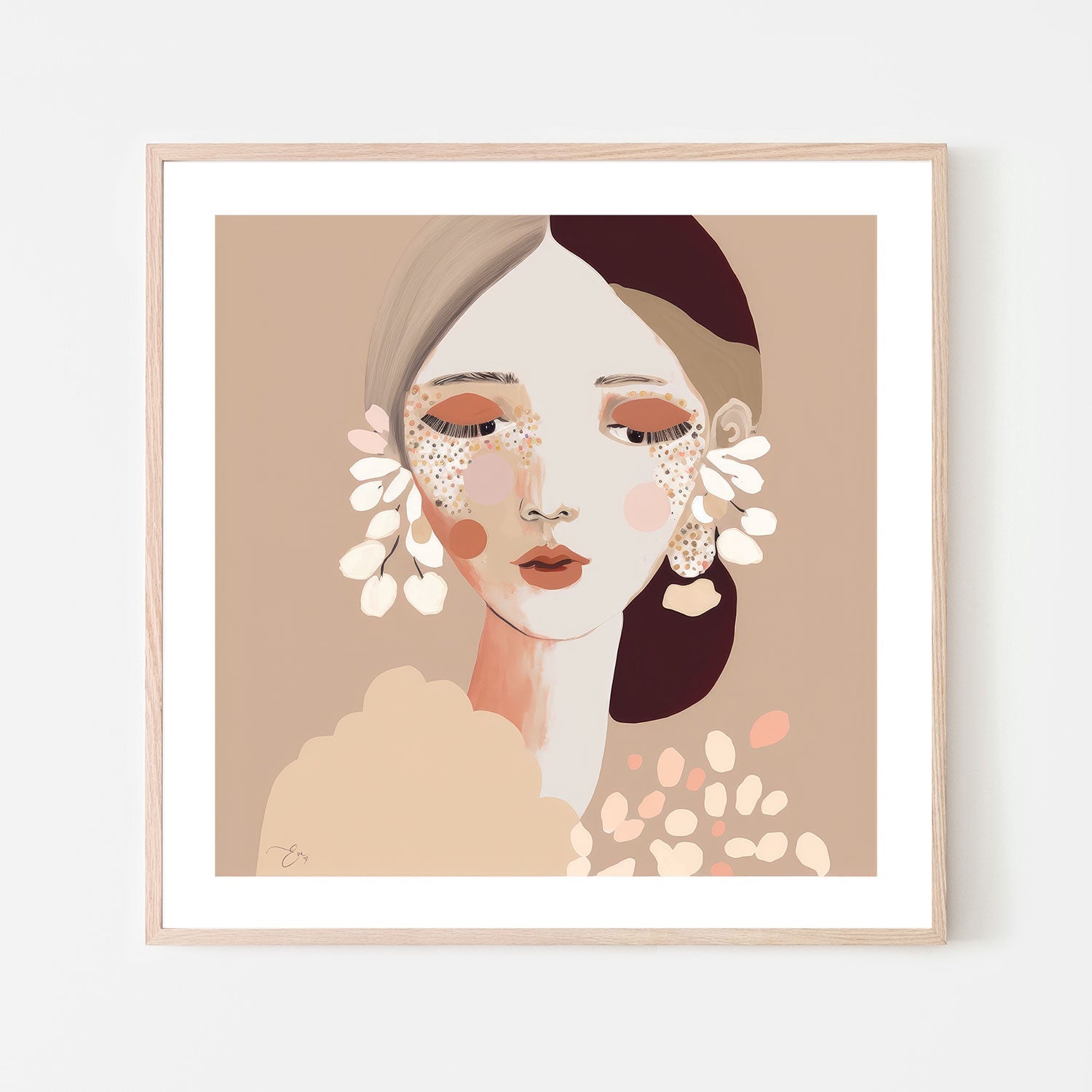 wall-art-print-canvas-poster-framed-Charlotte , By Bella Eve-GIOIA-WALL-ART