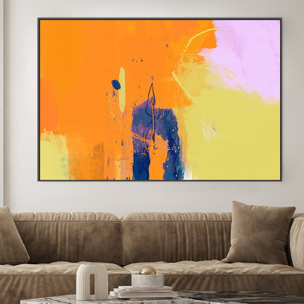 wall-art-print-canvas-poster-framed-Chat Of Joy , By Zero Plus Studio-GIOIA-WALL-ART