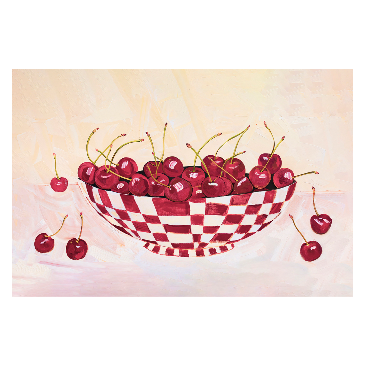 wall-art-print-canvas-poster-framed-Cherries , By Lady Hana-1