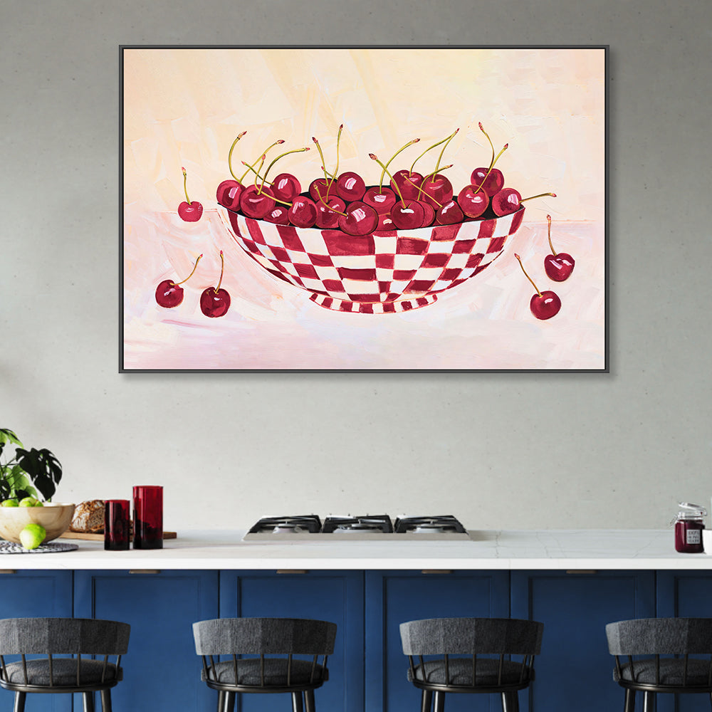 wall-art-print-canvas-poster-framed-Cherries , By Lady Hana-2