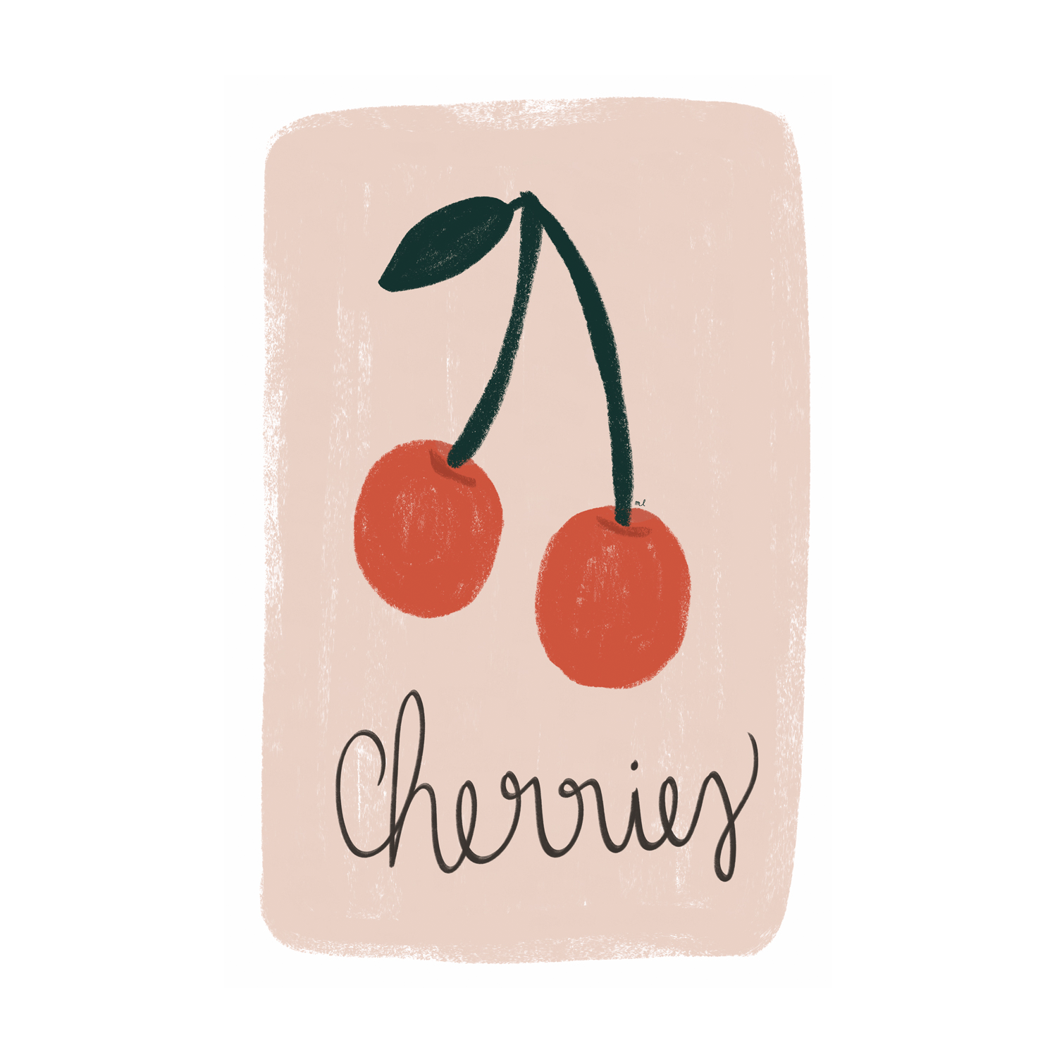 wall-art-print-canvas-poster-framed-Cherries , By Menina Lisboa-1